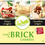 SAMIA Feuilles de brick carrées croustillantes et légères
