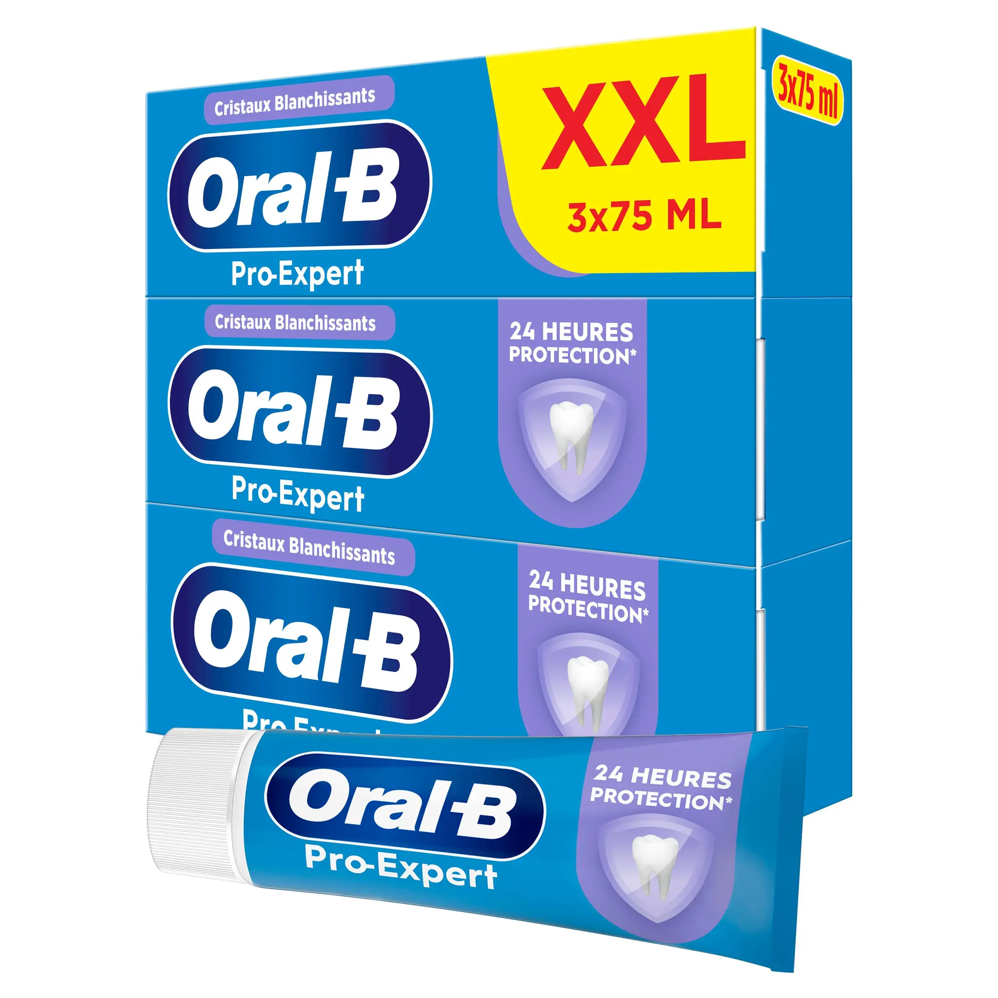 ORAL-B Pro-Expert dentifrice 24h cristaux blanchissants