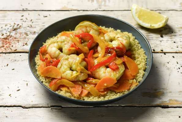 Crevettes à la chermoula, Frichti (390 g)
