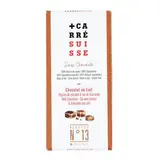 Carré Suisse Tablette Chocolat au Lait Pépites de Caramel et Sel de Guérande, 100g