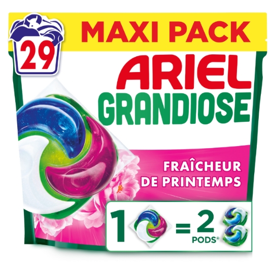 Lessive Capsules Grandiose Fraîcheur de Printemps ARIEL