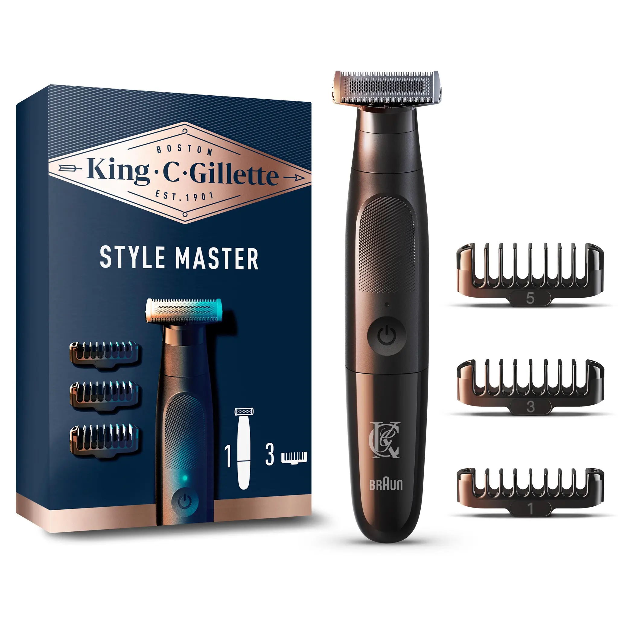 KING C GILLETTE Tondeuse Style Master
