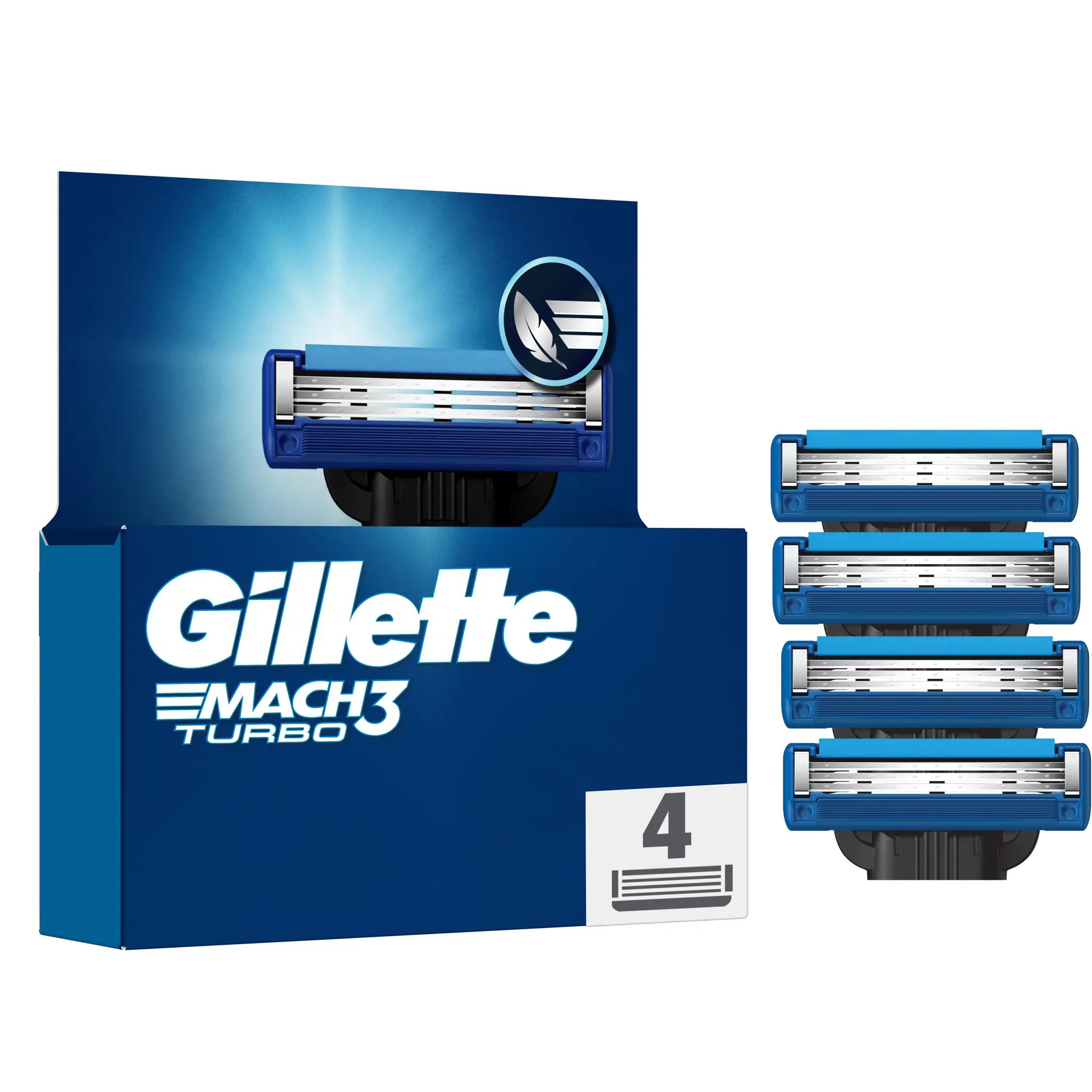 GILLETTE Mach 3 Turbo recharges