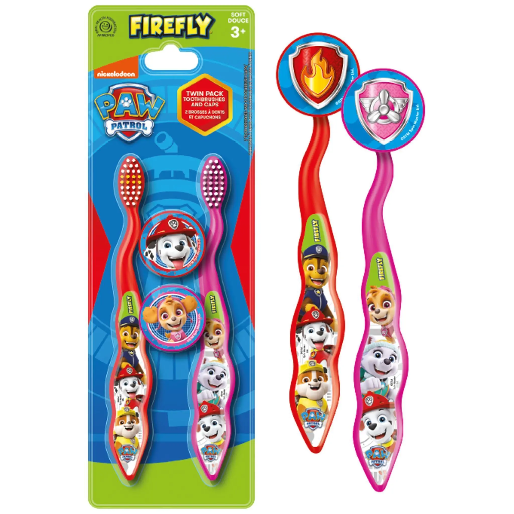 FIREFLY Brosses à dents Pat Patrouille