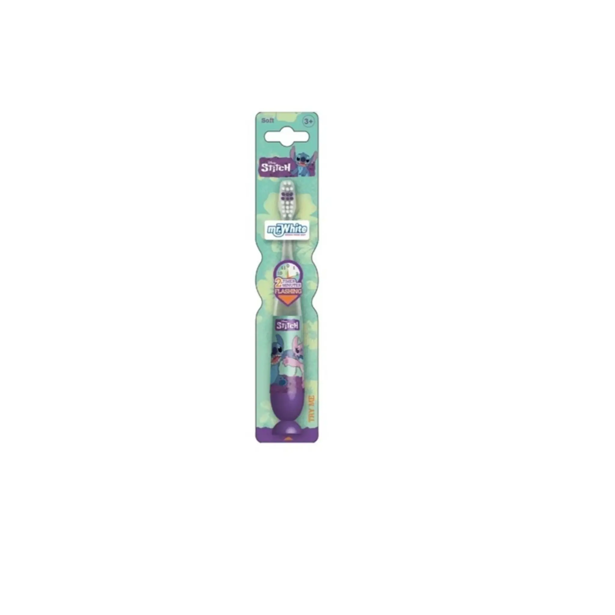 TINOKOU Brosse à dent enfant lumineuse Stitch