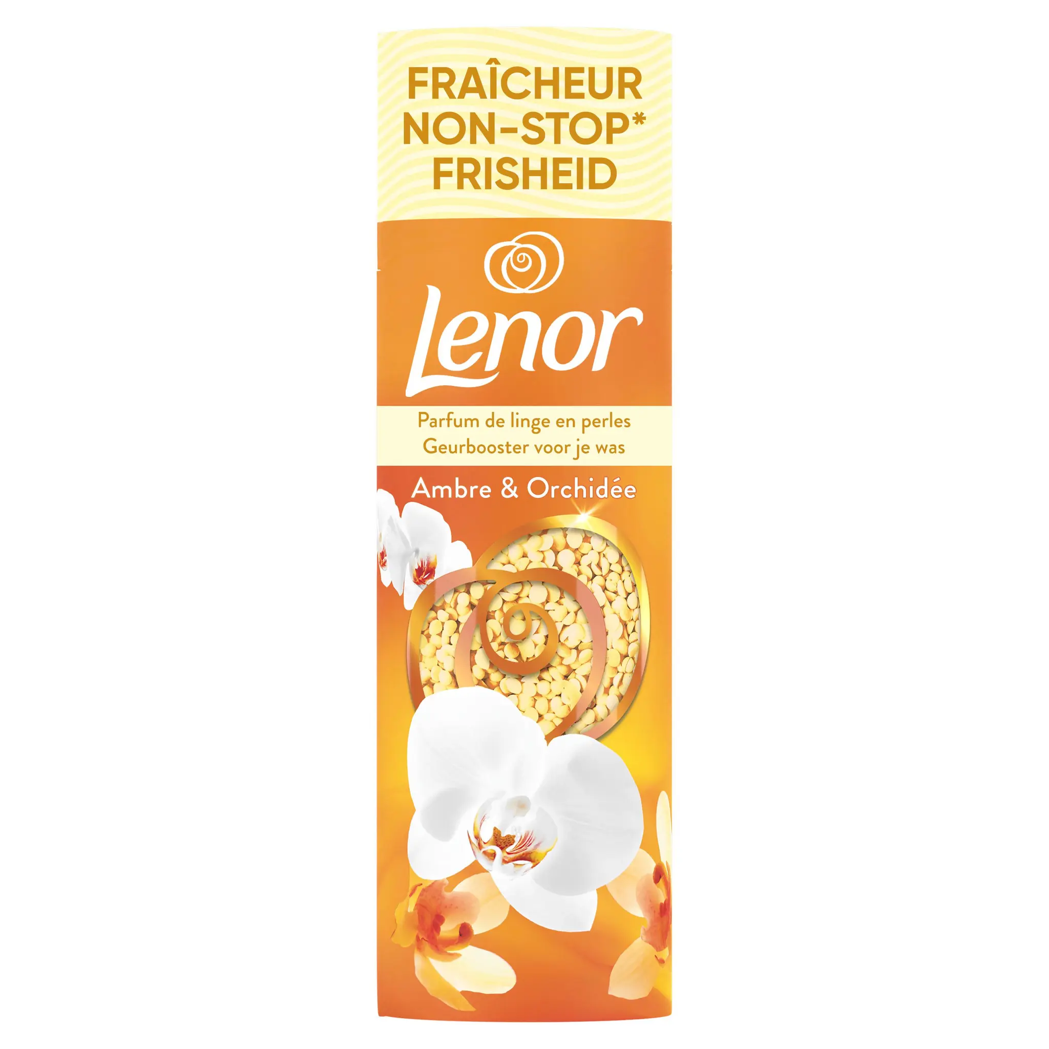 LENOR Parfum de linge billes amber & orchid