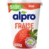 ALPRO Dessert végétal au soja aromatisé fraise