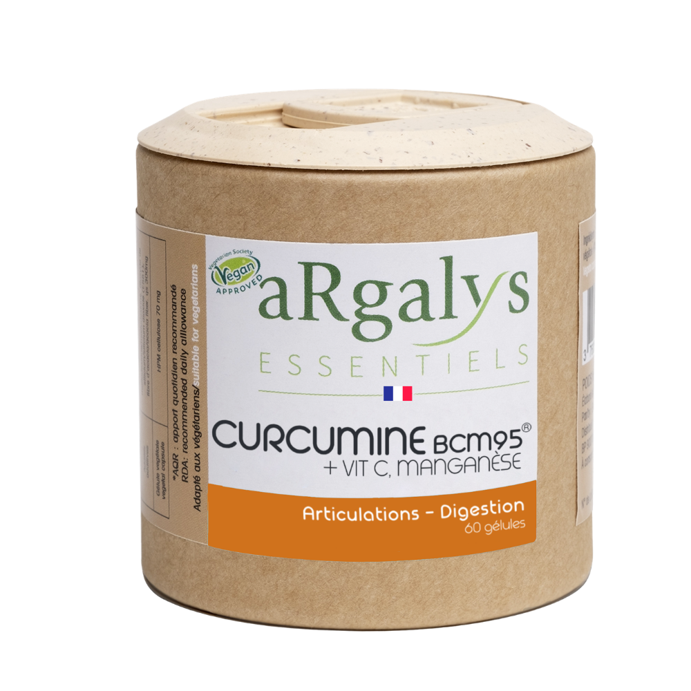 Curcuma BCM95® + Manganèse et Vitamine C x60  x 60