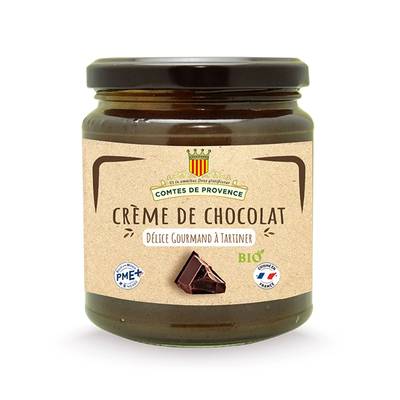 Comtes de Provence Crème de chocolat Bio, 330g