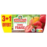 Dessert Fruitier Pomme Fraise ANDROS
