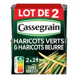 Haricots Verts et Beurre CASSEGRAIN