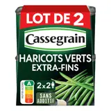 Haricots Verts Extra Fins CASSEGRAIN