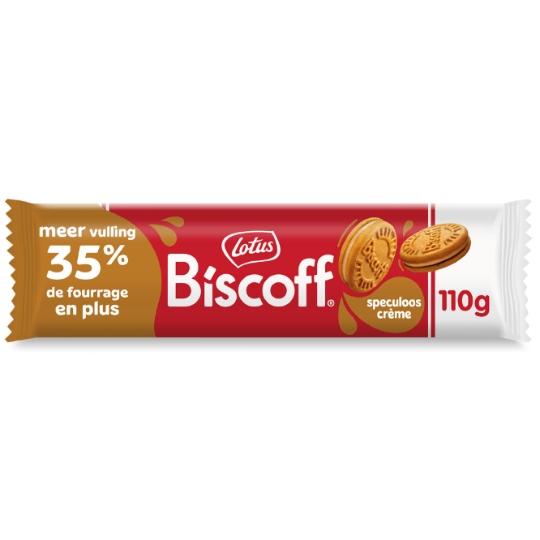 Biscuits Biscoff Fourrés à la Crème de Spéculoos LOTUS