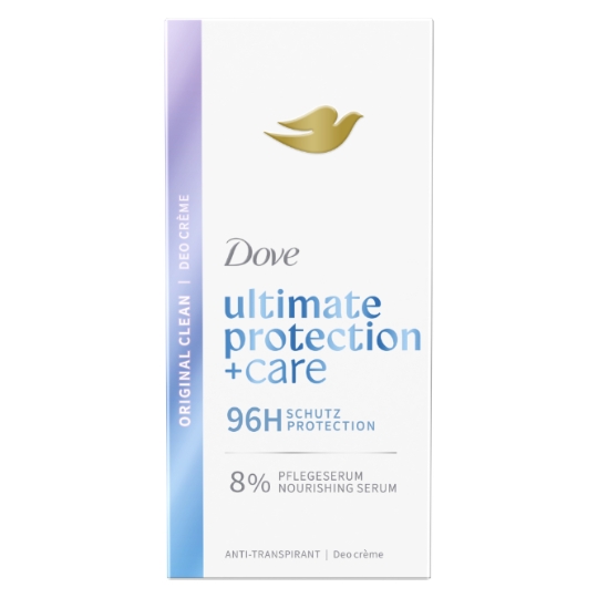 Déodorant Crème Anti-Transpirant 96H Original Clean Ultimate Protection +Care DOVE