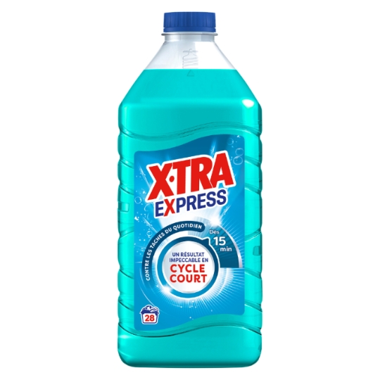 Lessive Cycle Court Anti-Tâches Express X-TRA