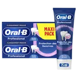 Dentifrice ORAL-B professional protection gencive 2x75ml