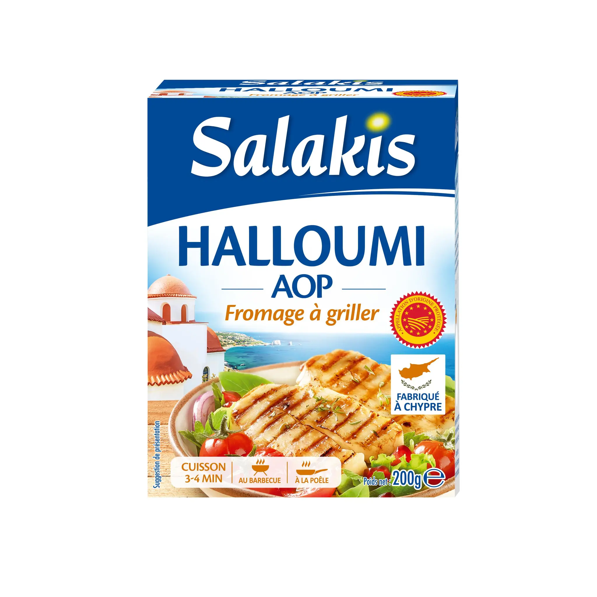 SALAKIS Fromage de brebis halloumi aop à griller