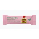 NU3 Barre protéinée à la fraise matcha et chocolat blanc faible en sucre