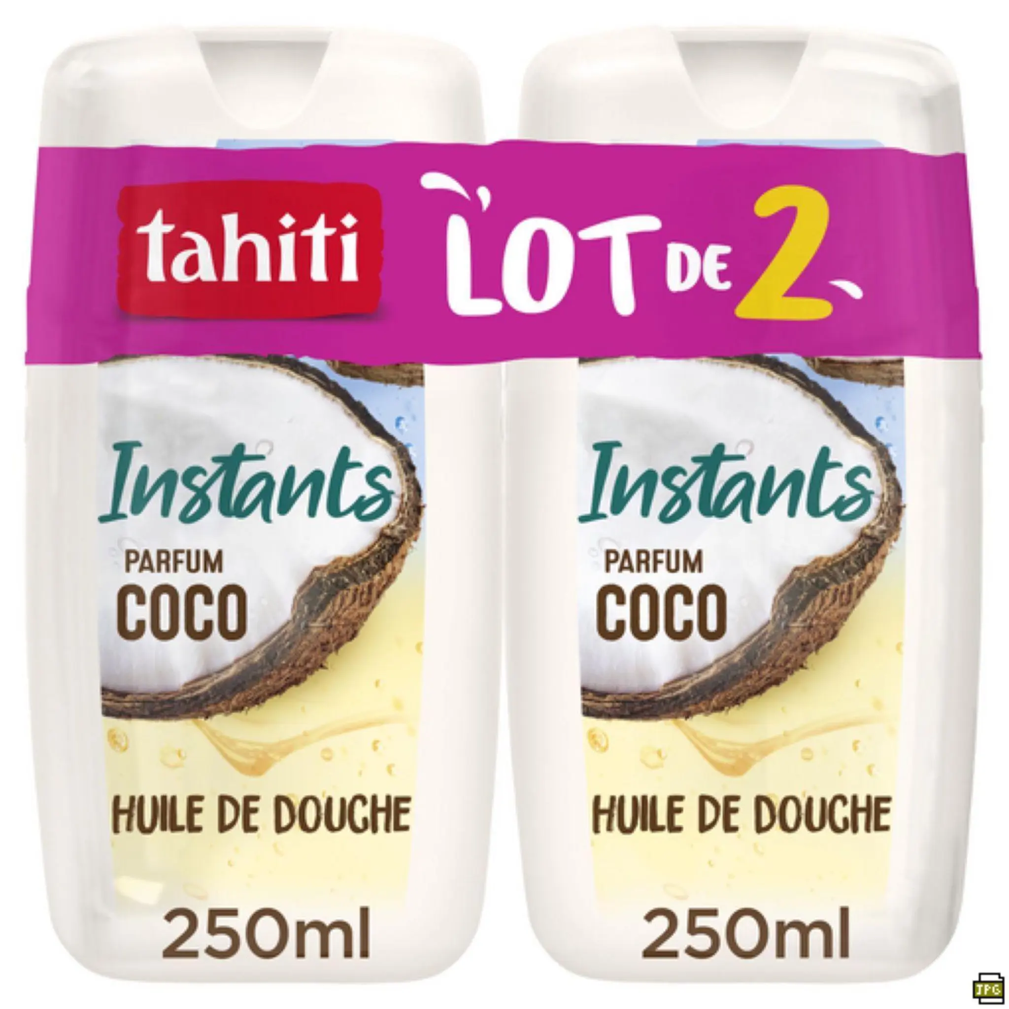 TAHITI Instants Huile de douche parfum coco