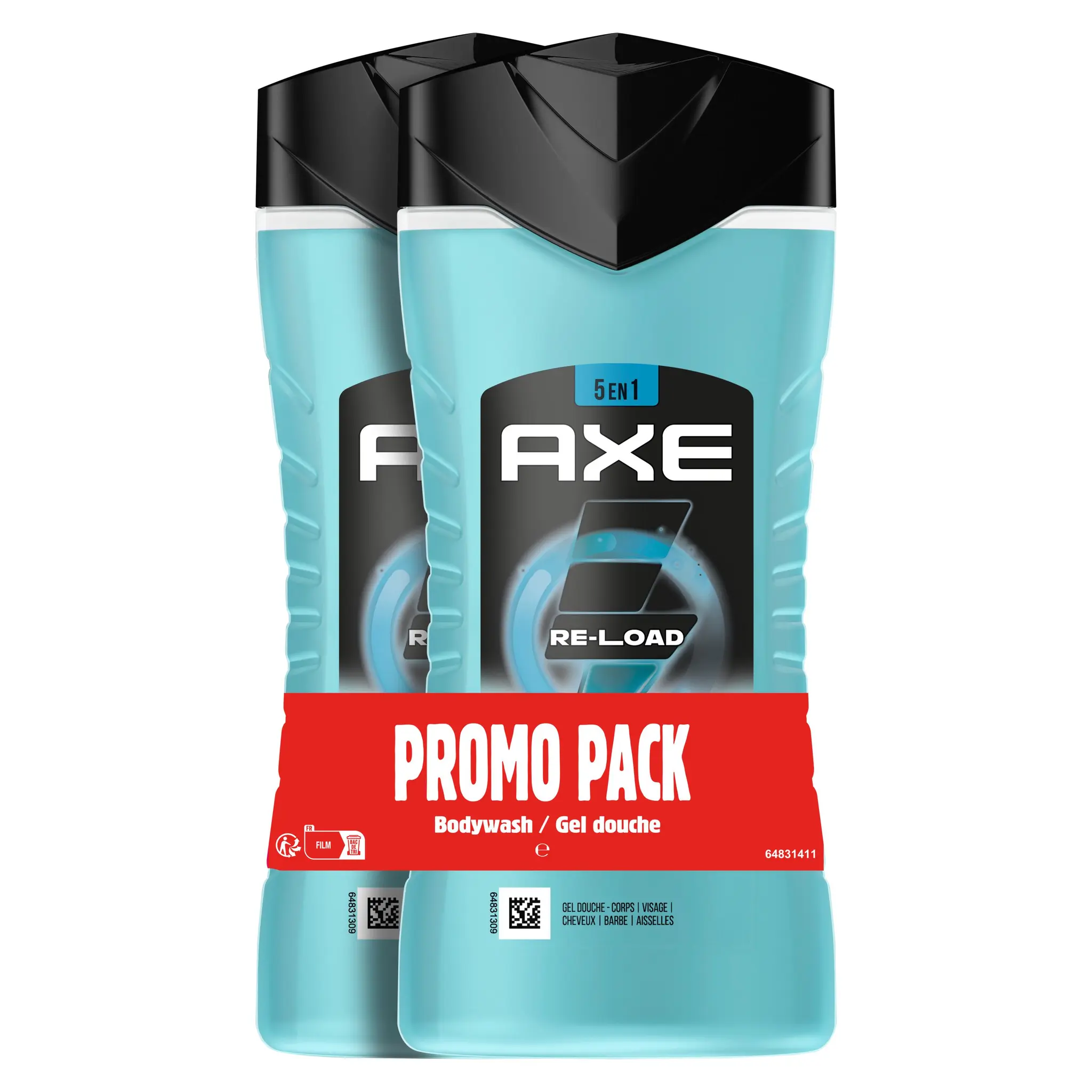 AXE Gel douche reload 5-en-1