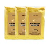 Lot de 3 x Couscous Grains moyen, Frichti (450 g)