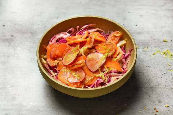 Salade de choux marinés et carottes, Frichti (140 g)