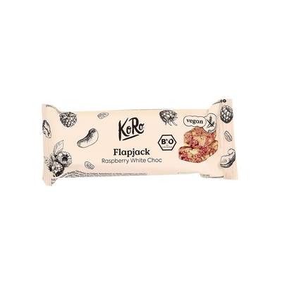 Koro Barre d'avoine framboise chocolat blanc bio, 60g