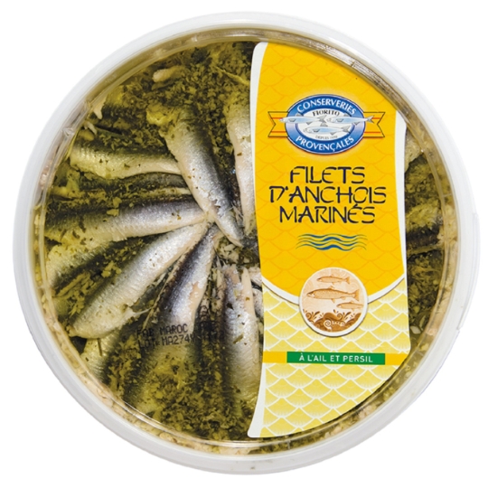 Filets d'Anchois Marinés à l'Ail et Persil CONSERVERIES PROVENCALES