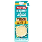 Boisson Végétale Avoine Vanille Gourmand & Végétal ANDROS