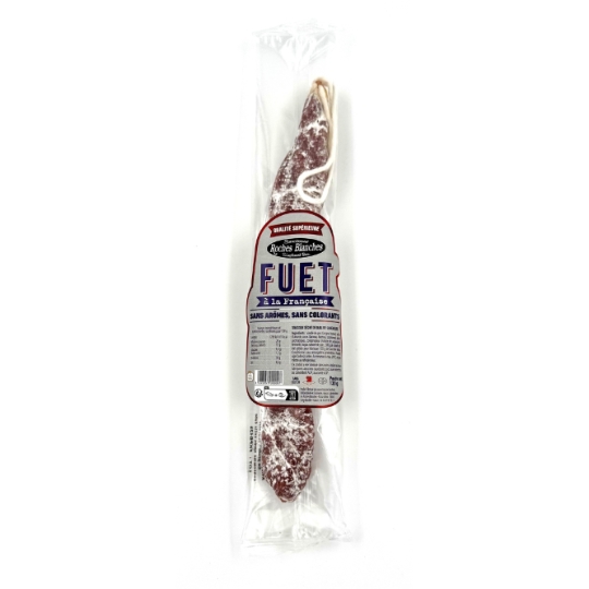 Saucisson Fuet à la Française ROCHES BLANCHES