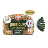 Pain de Mie Les Rustiques aux Graines Sans Sucres Ajoutés HARRYS