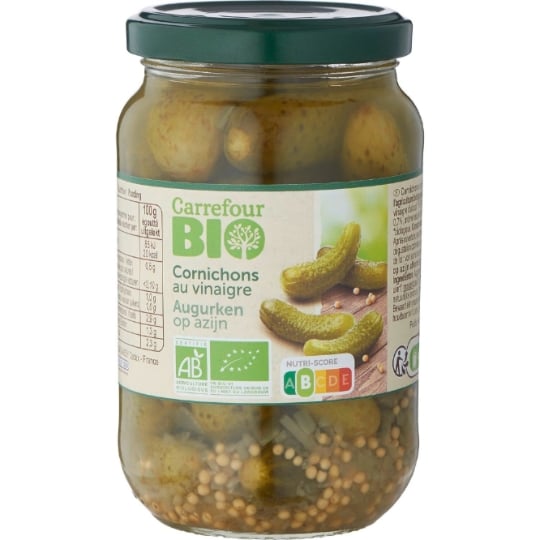 Cornichons au Vinaigre Bio CARREFOUR BIO