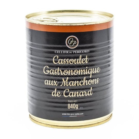 Cassoulet Gastronome  Aux Manchons De Canard 760g CELLIER DU PÉRIGORD