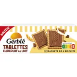 Biscuit avec Tablette de Chocolat au Lait GERBLE