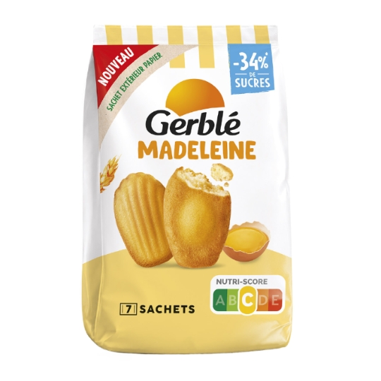 Madelaine 34% de sucre GERBLE
