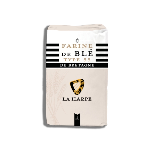 Farine De Blé Type 55 de Bretagne LA HARPE