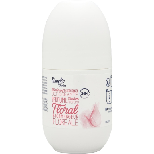Déodorant parfum floral et 24H CARREFOUR