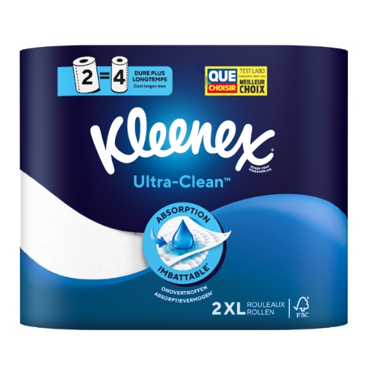 Essuie-Tout Ultra Clean Rouleau XL KLEENEX