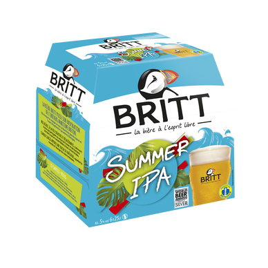 Bière Britt SUMMER IPA 5° 6x25cl