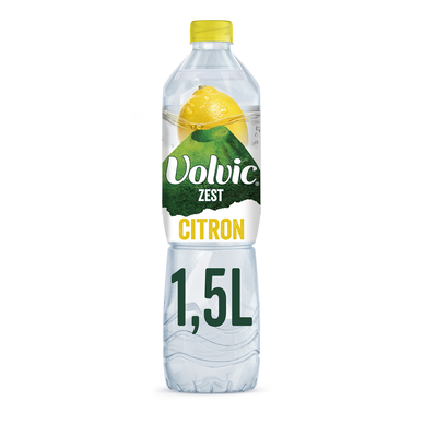 Eau minérale aromatisée citron VOLVIC ZEST - 1,5l