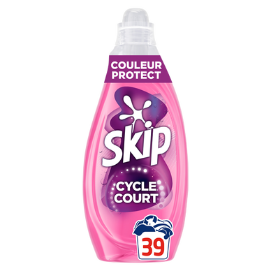 Lessive liquide Cycle Court Couleur Protect SKIP - 39 lavages