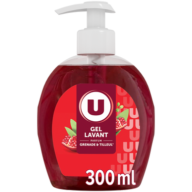 Gel lavant mains grenade & tilleul U 300mL