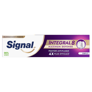 Dentifrice Intégral 8 Maximum Défense Complet SIGNAL - 75ml