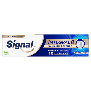 Dentifrice Intégral 8 Maximum Défense Expert Blancheur SIGNAL - 75ml