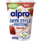 Skyr végétal Fraise proteiné ALPRO - 400g