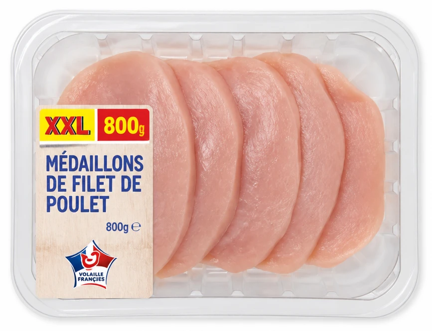 Médaillons de filet de poulet
