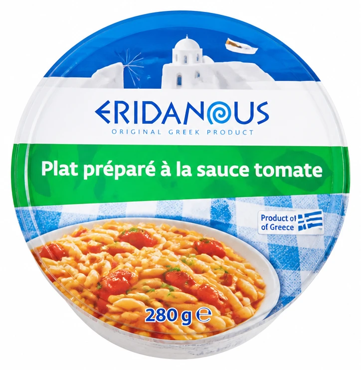Plat préparé à la sauce tomate