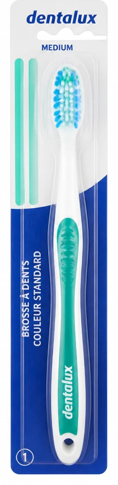 Brosse à dents couleur standard