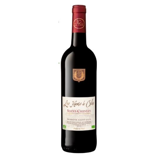 Vin Rouge AOP Saint-Chinian Les Hauts de Calas Bio DOMAINE SAINT-CELS