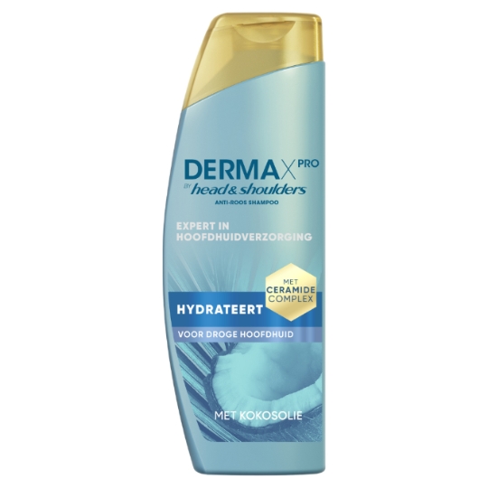 Shampoing Antipelliculaire hydratant pour Cuir chevelu sec Huile de coco DermaXpro HEAD & SHOULDERS